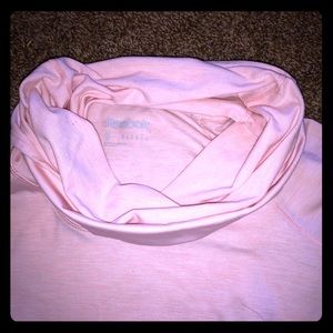 Pretty Coral Reebok L/S workout shirt